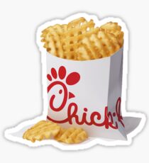 Chickfila fries Sticker