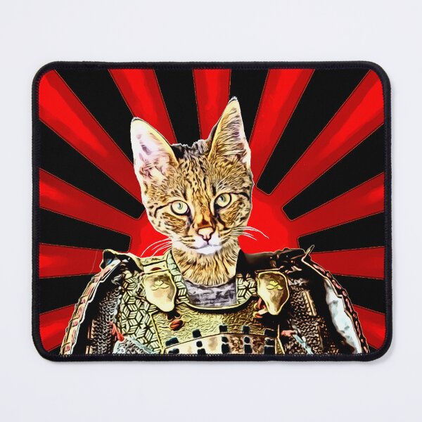 Item preview, kitten samurai designed and sold by Zanimations.