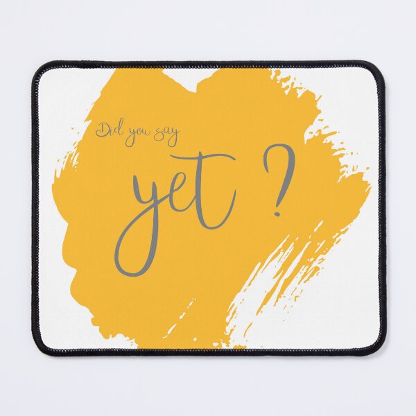 Item preview, Did you say Yet? - Growth Mindset designed and sold by jesscargill.