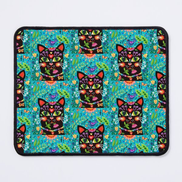 Item preview, Black Cat in the Garden designed and sold by Soozie Wray.
