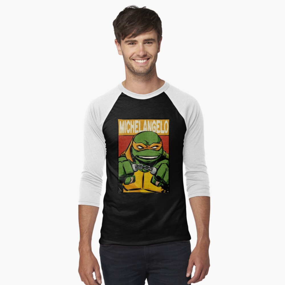 Teenage Mutant Ninja Turtles Baseball Tee