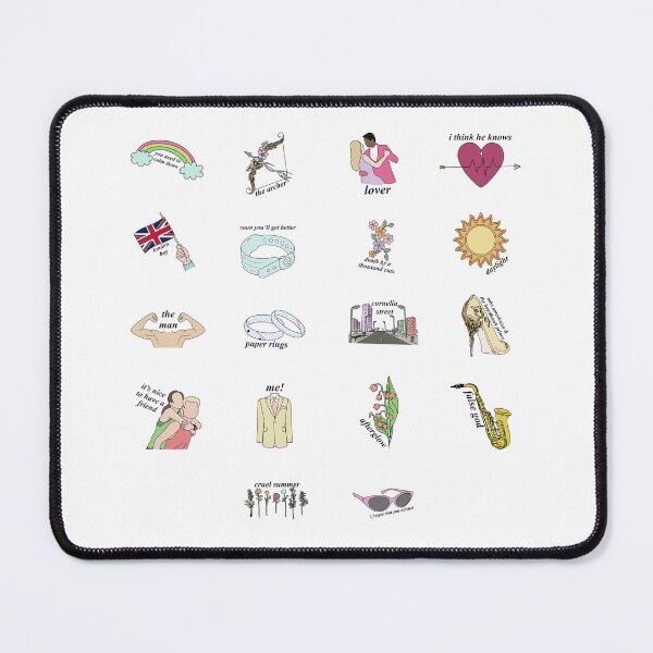 Item preview, Lover Sticker Set designed and sold by maureenpollock.