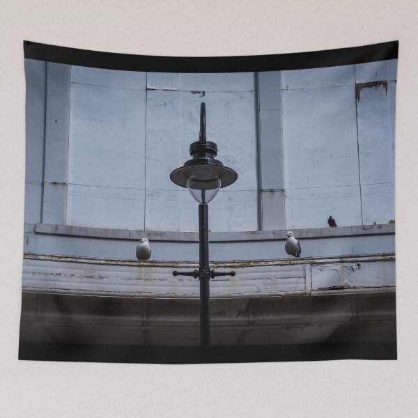 Item preview, Seaside Lamp And Seagulls designed and sold by axp7884.