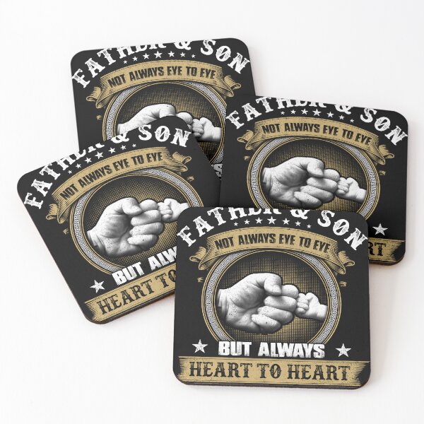 Item preview, Father's Day - Father And Son Always Heart To Heart designed and sold by UnknownArtistt.