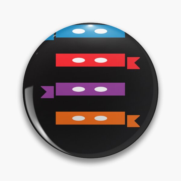 Item preview, Minimalist Ninja Turtle Masks Classic designed and sold by rommclkuk.