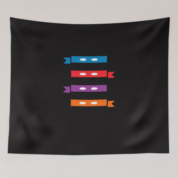 Item preview, Minimalist Ninja Turtle Masks Classic designed and sold by rommclkuk.