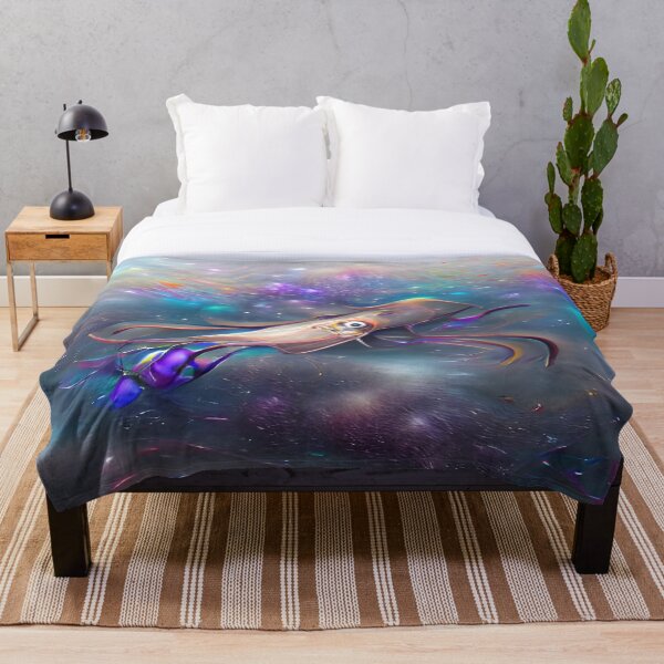 Item preview, Cosmic Squid, AI Art designed and sold by TwoMilesBlue.