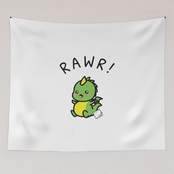 Item preview, Rawr! Kawaii Dragon Design designed and sold by Disocodesigns.
