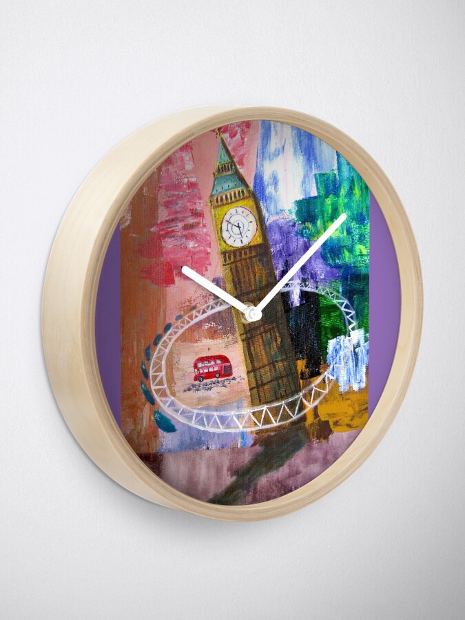 Alternate view of London Clock