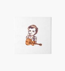Guitar Pick Bite Art Board