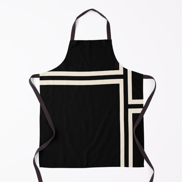 Item preview, Strong Deco - Minimalist Geometric Pattern in Almond Cream and Black designed and sold by kierkegaard.