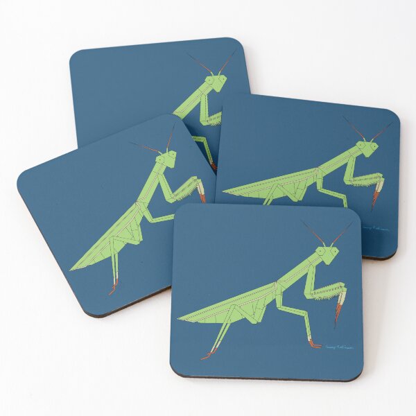Item preview, Geometric Praying Mantis without background designed and sold by Caseymakesart.
