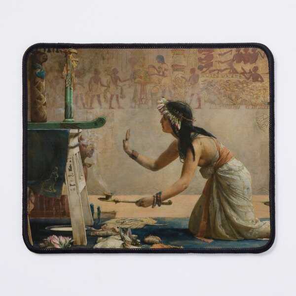 Item preview, The Obsequies Of An Egyptian Cat - John Weguelin (1886) designed and sold by DotorEaon.