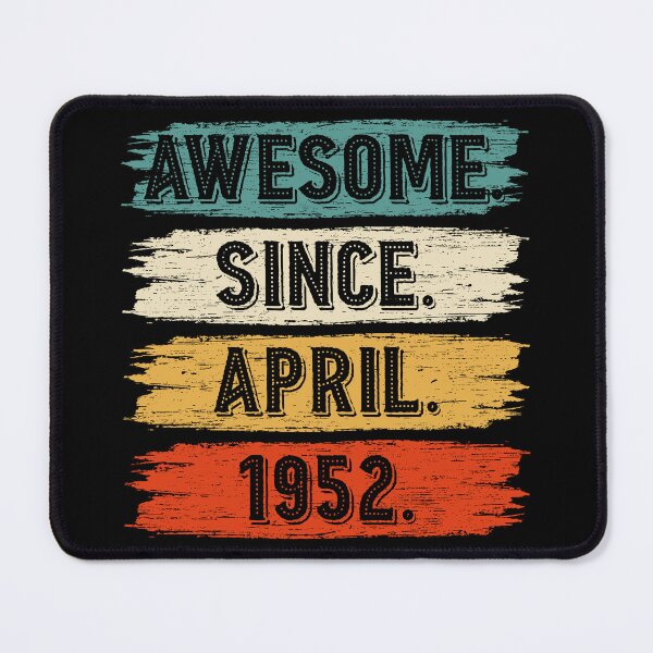Item preview, 70 Years Old Gifts Awesome Since April 1952 70th Birthday designed and sold by MoHaCo.