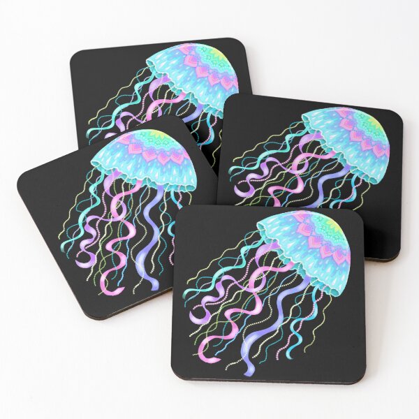 Item preview, The Rare and Beautiful Mandala Jellyfish designed and sold by Soozie Wray.