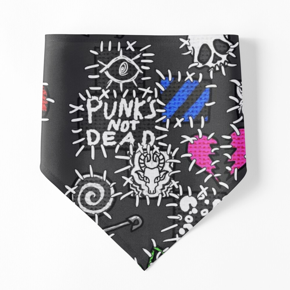 Pretty In Punk Patches - Punk - Posters and Art Prints