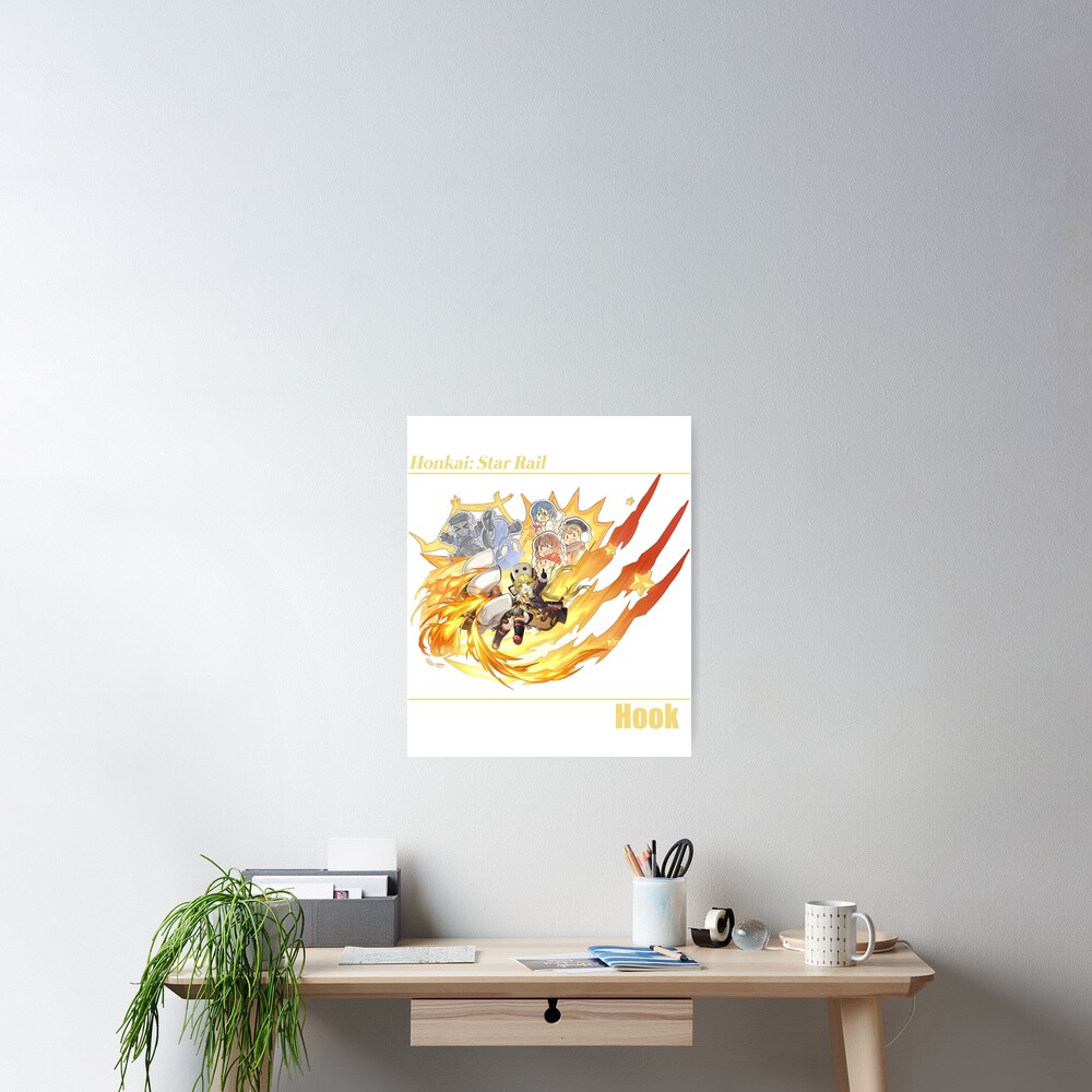 "Honkai Star Rail Hook" Poster by HerrscherOfArt | Redbubble