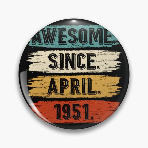 Item preview, 71 Years Old Gifts Awesome Since April 1951 71st Birthday designed and sold by MoHaCo.