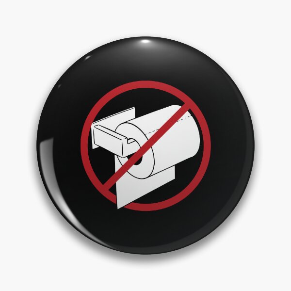 Item preview, Toilet paper prohibited designed and sold by DerSenat.