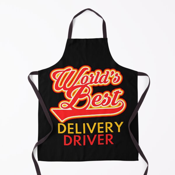 Item preview, Retro Font Worlds Best Delivery Driver Red x Gold | Delivery Driver Service Appreciation designed and sold by deliverylife.