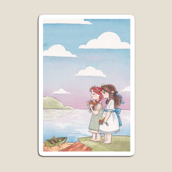 Anne & Diane von Green Gables Magnet