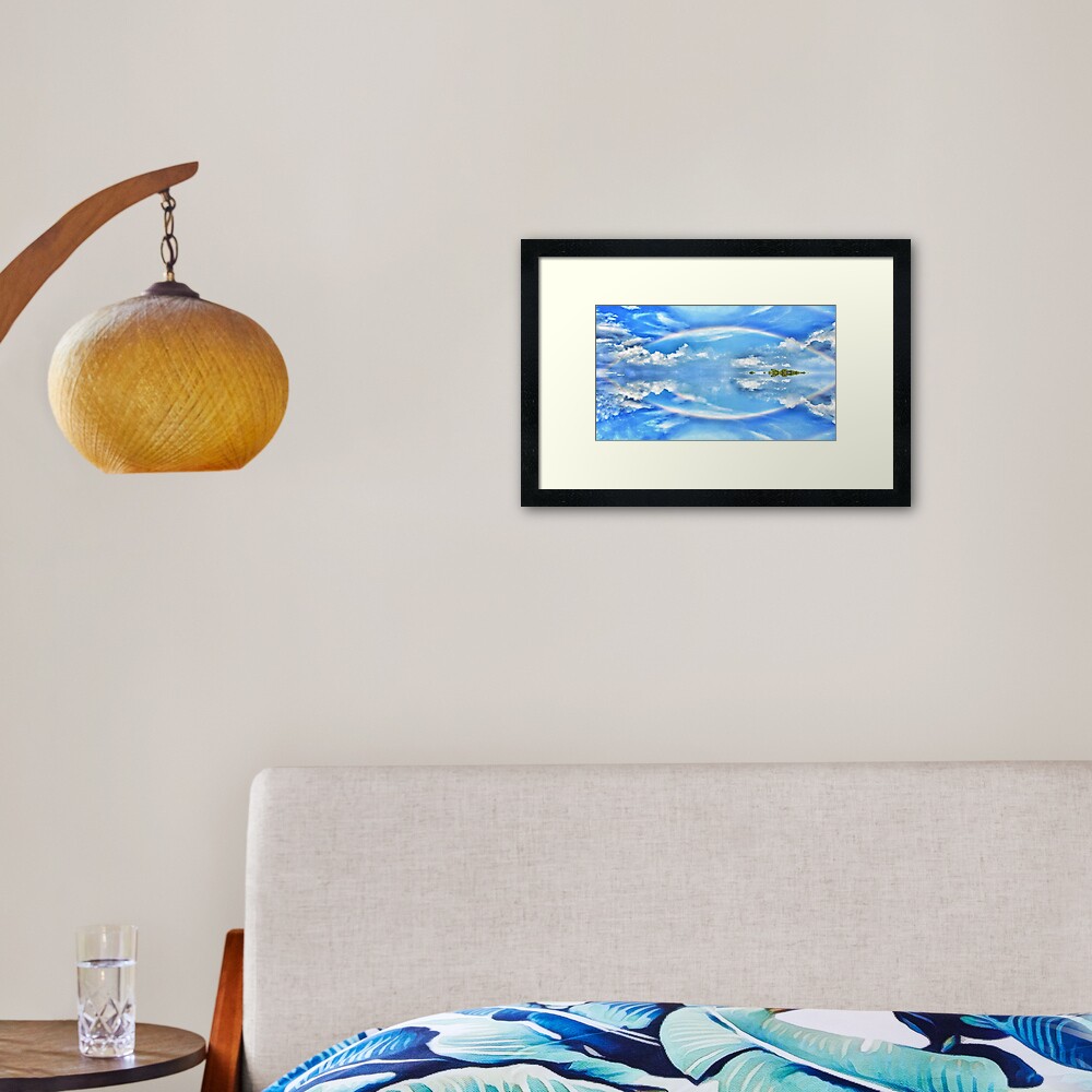 Item preview, Framed Art Print designed and sold by kinkatstyle.