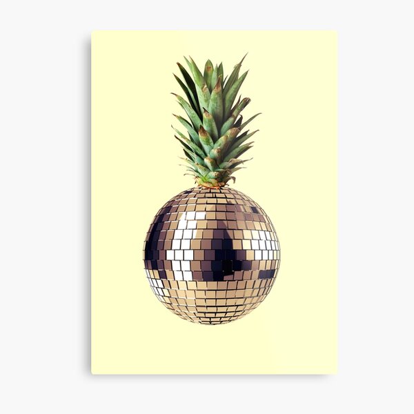 Ananas party (pineapple) Metal Print