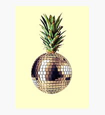 Ananas party (pineapple) Photographic Print