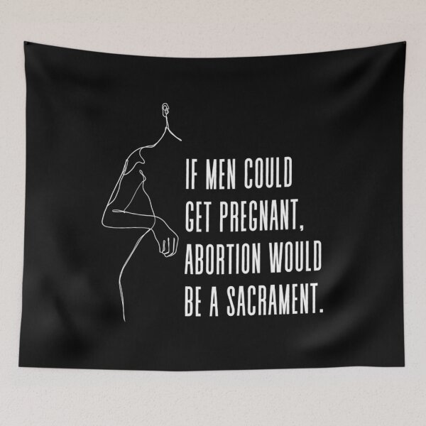 Item preview, Gloria Steinem Pro Choice Feminist Quote designed and sold by BufFord71.