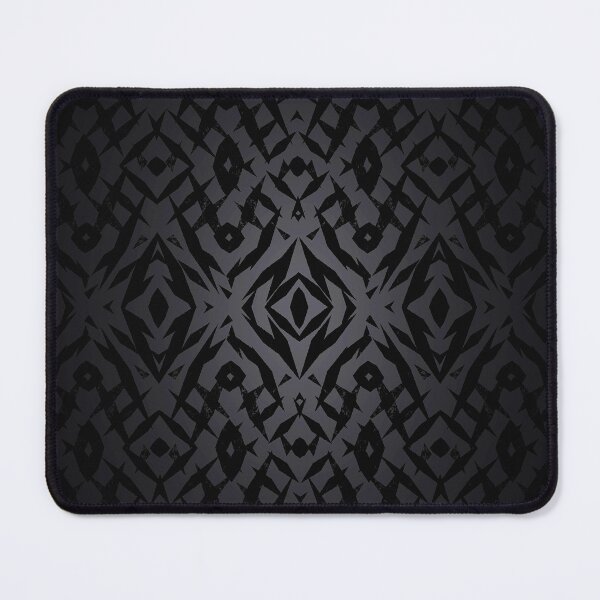 Item preview, Grey tribal shapes pattern designed and sold by steveball.