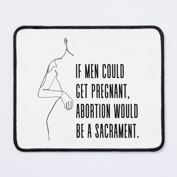 Item preview, Black Gloria Steinem Pro Choice Feminist Quote designed and sold by BufFord71.