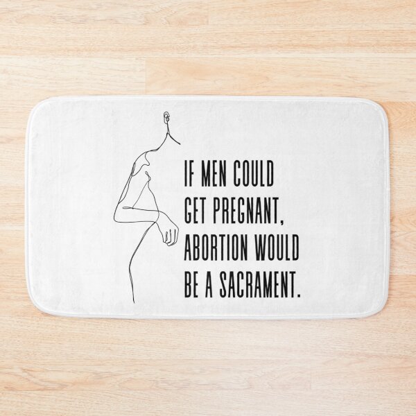 Item preview, Black Gloria Steinem Pro Choice Feminist Quote designed and sold by BufFord71.