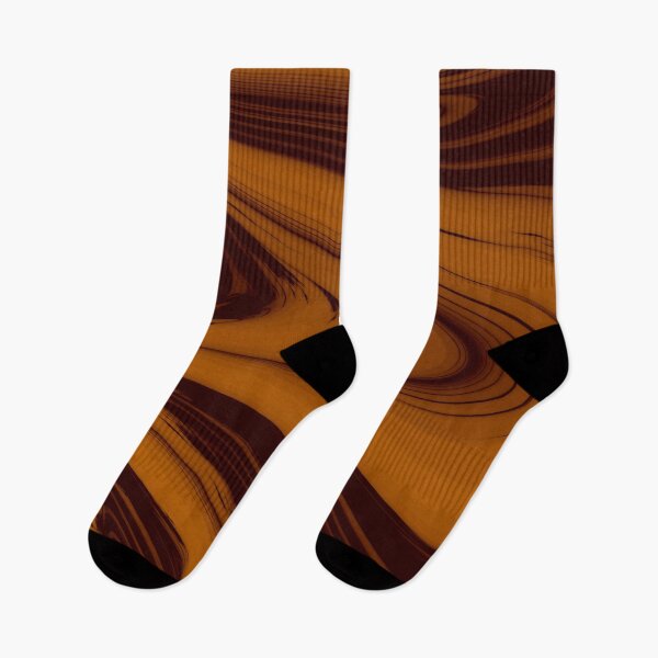 Item preview, Coffee and Cream Colored Wooden Design Derived from a Fractal  designed and sold by ckylin.