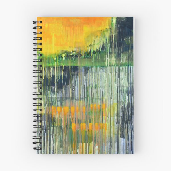 Item preview, Sun In A Swamp - Wet Abstract Landscape designed and sold by AitmaneART.