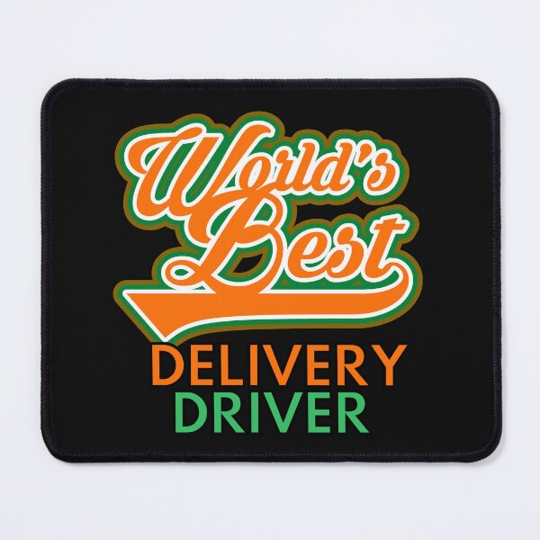 Item preview, Retro Font Worlds Best Delivery Driver Orange x Green | Delivery Driver Service Appreciation designed and sold by deliverylife.