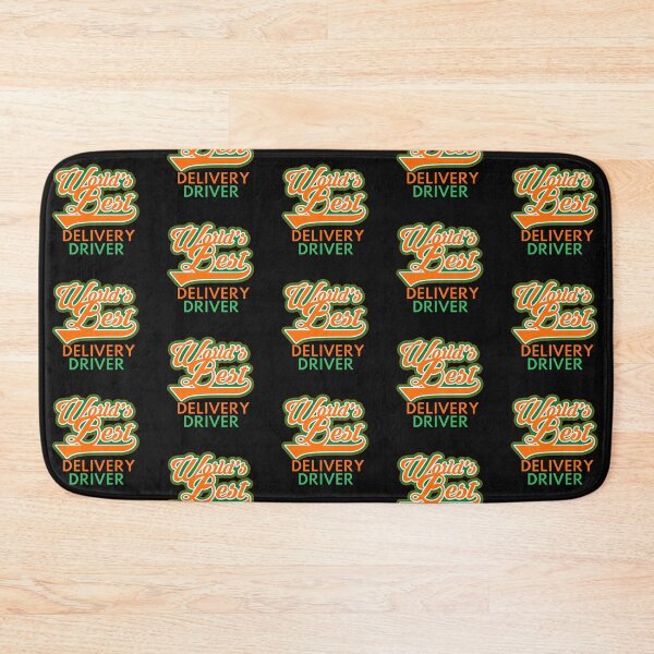 Item preview, Retro Font Worlds Best Delivery Driver Orange x Green | Delivery Driver Service Appreciation designed and sold by deliverylife.