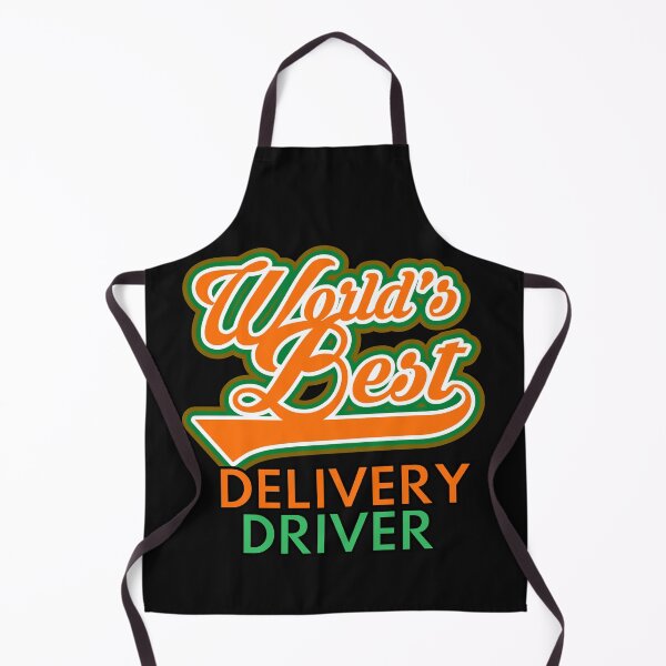 Item preview, Retro Font Worlds Best Delivery Driver Orange x Green | Delivery Driver Service Appreciation designed and sold by deliverylife.