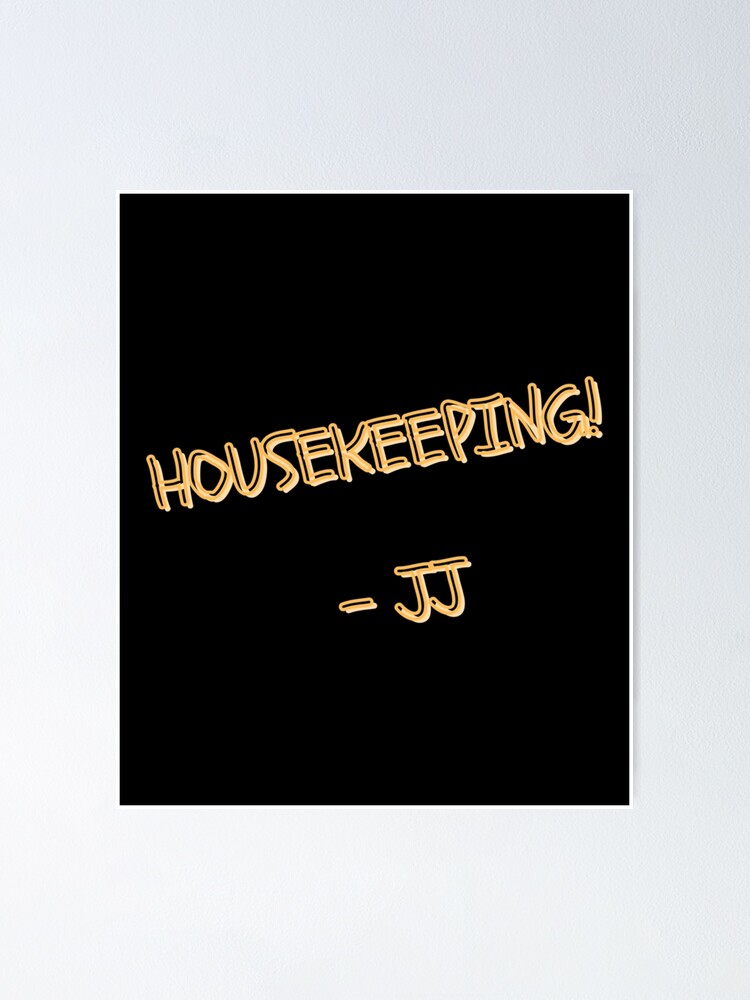 "Housekeeping Outer Banks" Poster for Sale by PnDenFDes Redbubble
