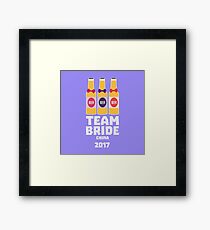 Team Bride China 2017 R45g8 Framed Print