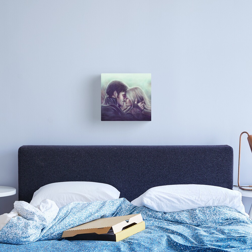 My Walls Were Up Canvas Print
