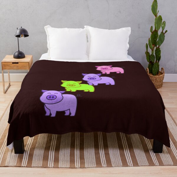 Item preview, COLORFUL PIGS IN BEAUTIFUL COLORS. designed and sold by marie1919.