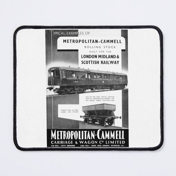 Item preview, Vintage Metro Cammell Railway advert 1938 designed and sold by Random Railways.