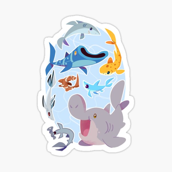 Sharksharkshark Sticker