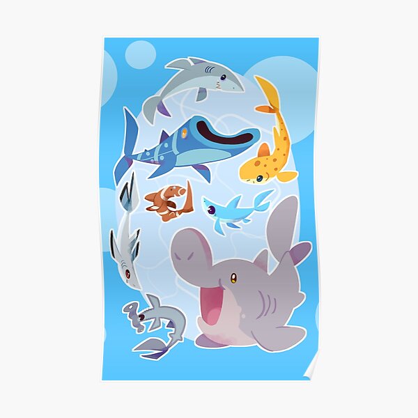 Sharksharkshark Poster