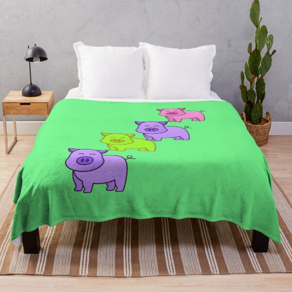 Item preview, COLORFUL PIGS IN BEAUTIFUL COLORS. designed and sold by marie1919.
