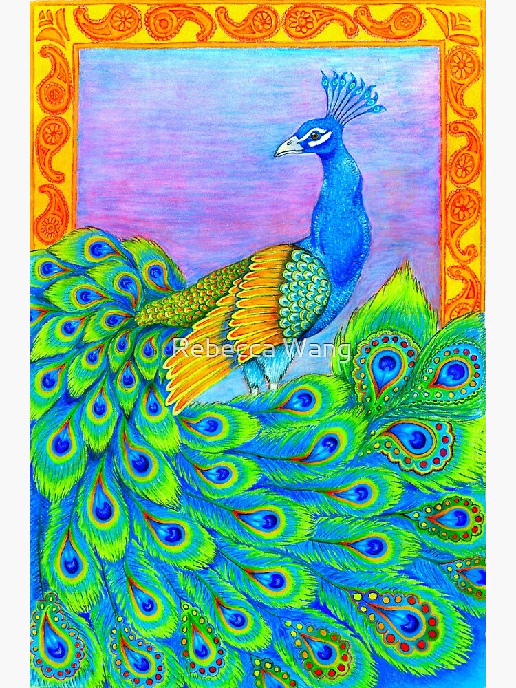Paisley Peacock - Pastels by lioncrusher