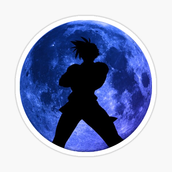 Kamina Moon Anime Inspired Shirt Sticker