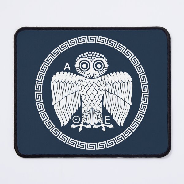 Item preview, Owl of Athena (3rd version) designed and sold by archaeologyart.