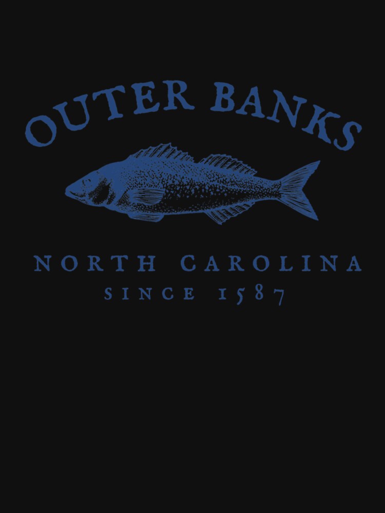 Retro Outer Banks North Carolina Fishing Essential T-Shirt for Sale by  PhanXanhYUss