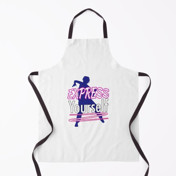 Item preview, 'Express Yourself' (White) designed and sold by The Button Gal.